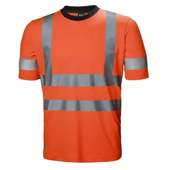 Helly Hansen t-shirt Addvis fluor oranje 3XL