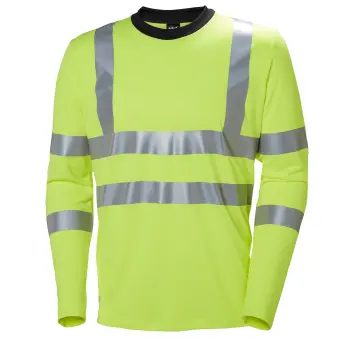 Helly Hansen longsleeve Addvis fluor geel L