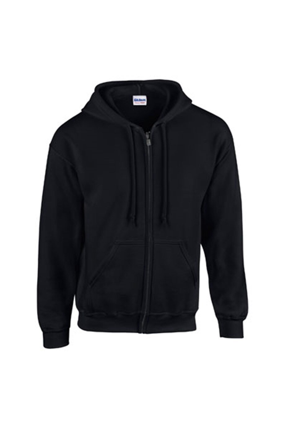 Gildan hooded vest GIL18600 zwart 5XL