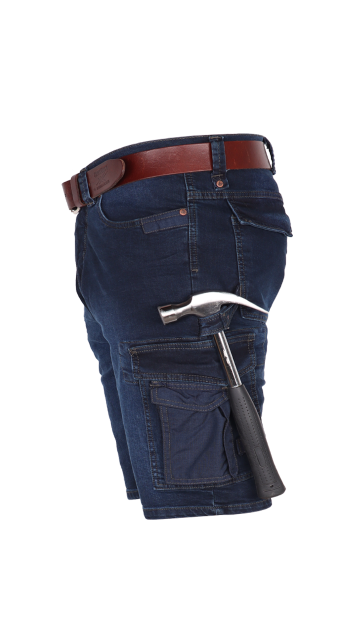 Crosshatch korte broek donker blauw 42