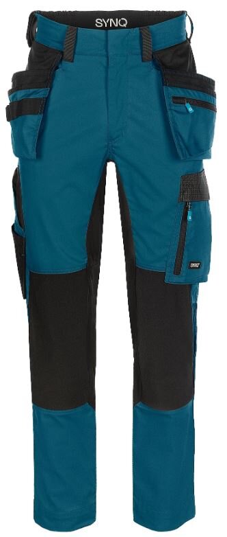 Synq broek Qrowd petrolblauw/zwart R56