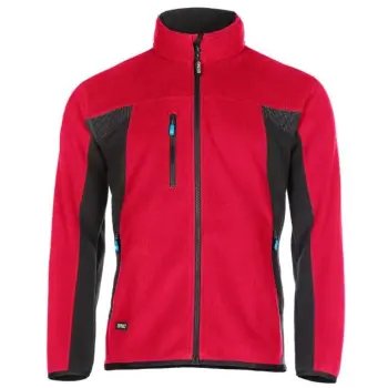 Synq fleece vest Outkick rood/zwart 3XL