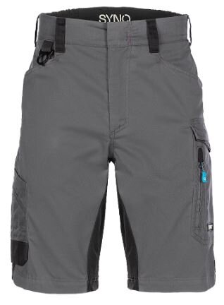 Synq service short Sqope antr.grijs/zwart 62