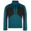 Synq sweater Jumpshot petrolblauw/zwart 4XL