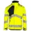 Synq hardshell Projeqtor fl.oranje/m.blauw XS