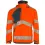 Synq hardshell Projeqtor fl.oranje/m.blauw XL
