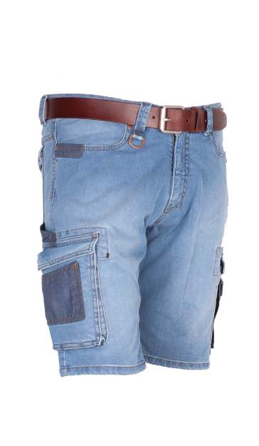 Crosshatch korte broek lichtblauw 36