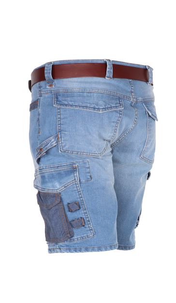 Crosshatch korte broek lichtblauw 38