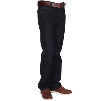 Crosshatch spijkerbroek Rider d.blauw 35/38