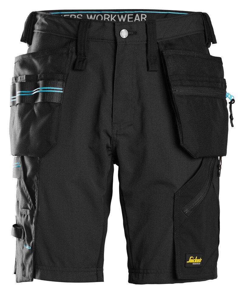 Snickers korte broek 6110 zwart 52