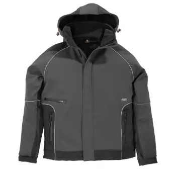Fhb softshell walter antraciet/zwart M