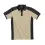 Fhb polo konrad khaki/zwart XS