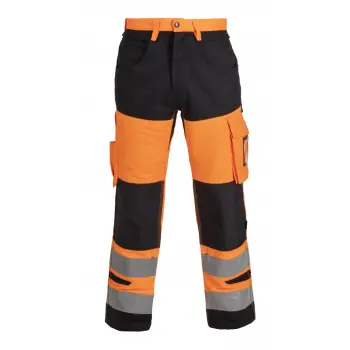 Hydrowear broek Hertford fl. oranje/zwart 60