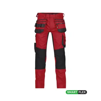 Dassy broek Flux rood/zwart 46