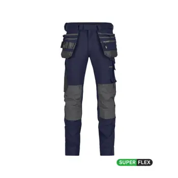 Dassy broek Matrix nachtblauw/antr.grijs 54
