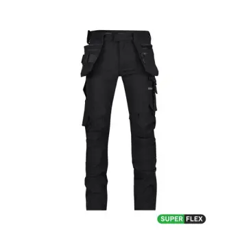 Dassy broek Matrix zwart/antracietgrijs 42