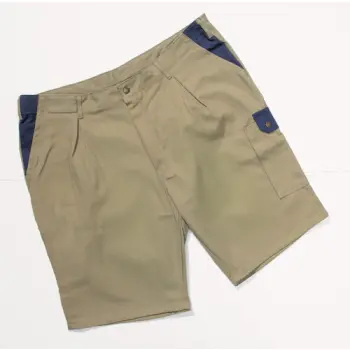 Korte broek kaki/navy m 48