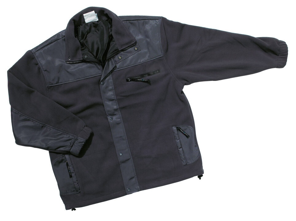 Fleece jas twello zwart s