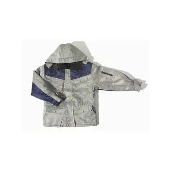 Parka peest grijs/navy      el