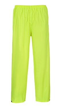 Portwest regenbroek geel          L