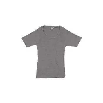 T-shirt eel grijs melee katoen