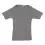 T-shirt eel grijs melee katoen
