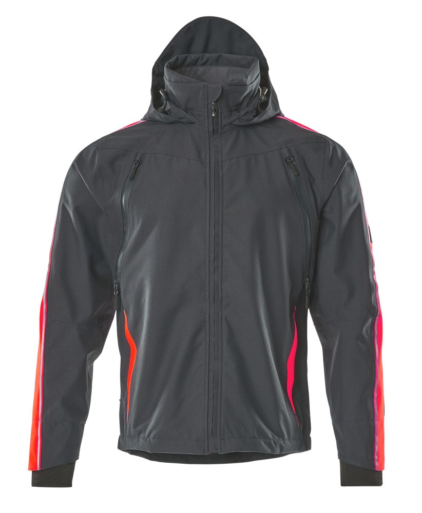 MASCOT® HARDWEAR 15001 donkerantraciet/hi-vis rood productafbeelding