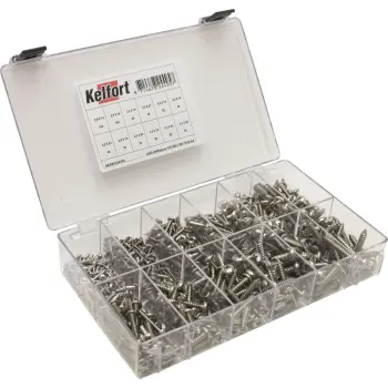 Assortimentsdoosje plaatschroef Kelfort