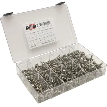 Assortimentsdoosje plaatschroef Kelfort