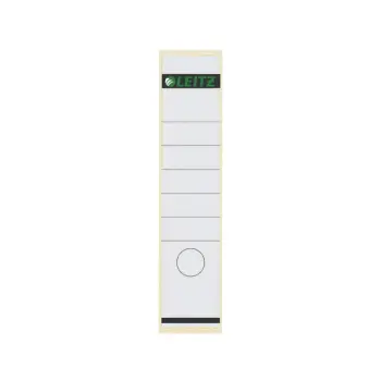 Leitz ordneretiket wit lang br (10)