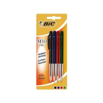 Bic balpen m10 ass blister
