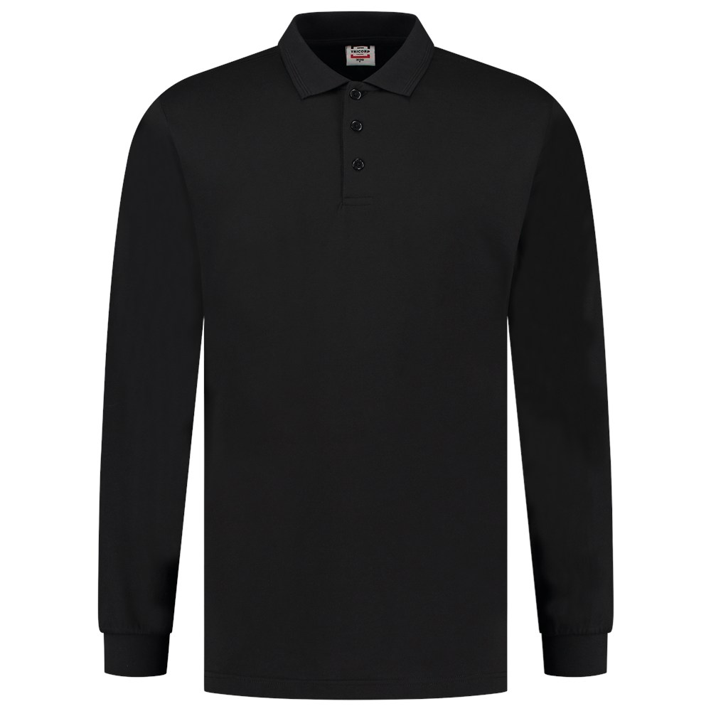 Afbeelding TRICORP CASUAL poloshirt jersey lange mouw 201019