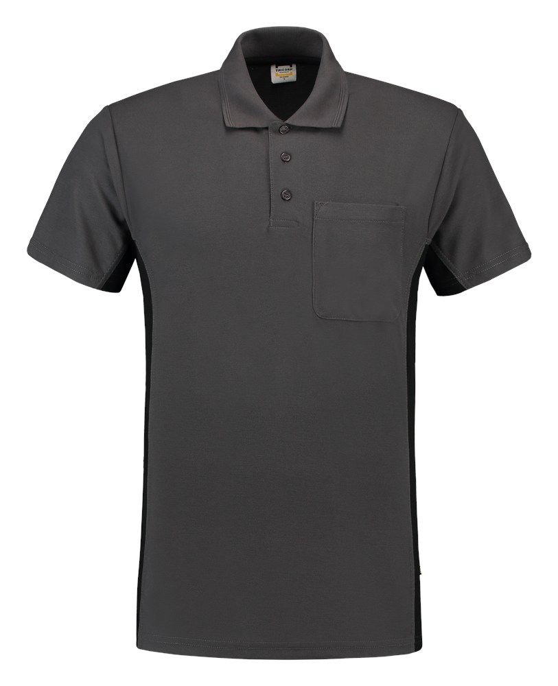 Afbeelding TRICORP WORKWEAR poloshirt bicolor borstzak 202002