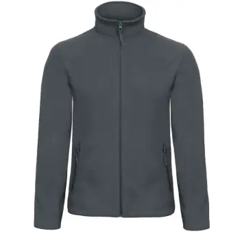 B&C fleecevest donker grijs      XS