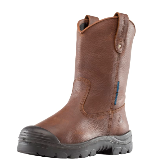 Steel blue schoen heeler met S3 38