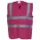 Veiligheidsvest raspberry maat    XL