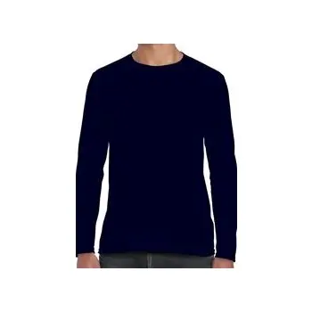 Gildan t-shirt navy lange mouw XL