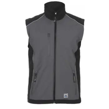 Bodyw. softshell valthe grys/zw.M