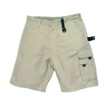 Korte werkbroek khaki 62