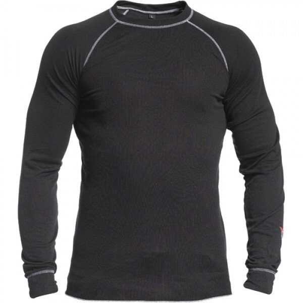 Engel thermo shirt lm zwart XS