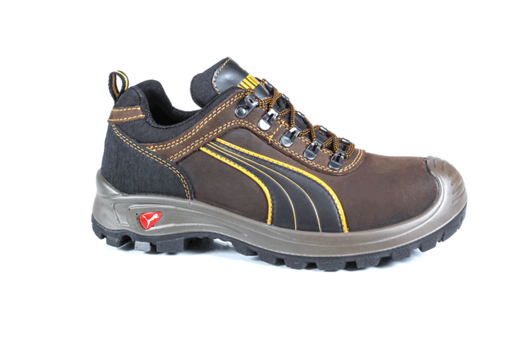 Puma schoen lg s3 zwart/bruin    43