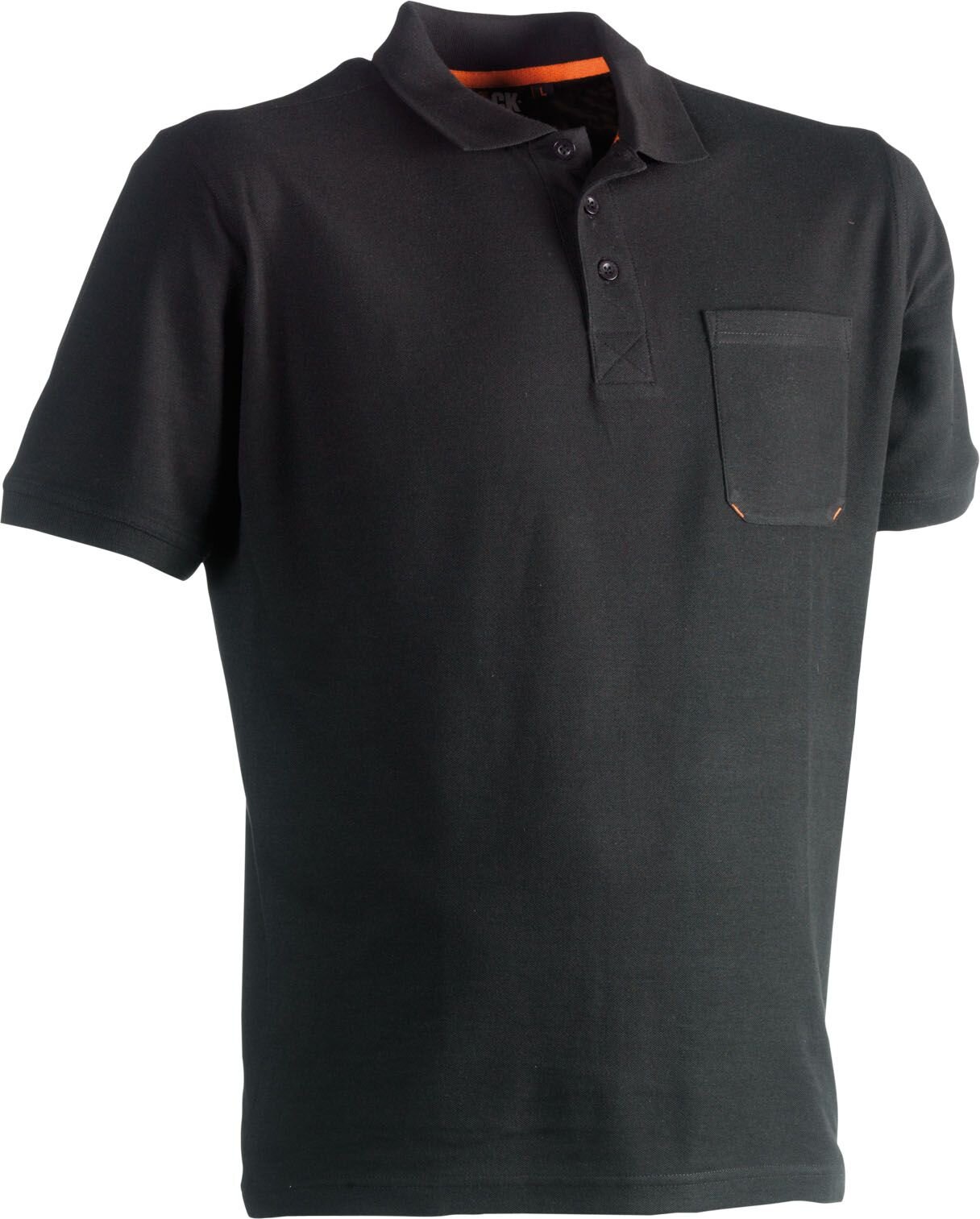 Leo polo shirt zwart S