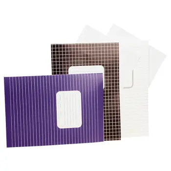 Schrift a4 40blad 70gr 10mm ruit