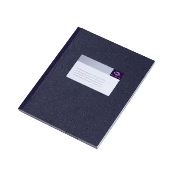 Reg breedkwarto blauw 100 blad