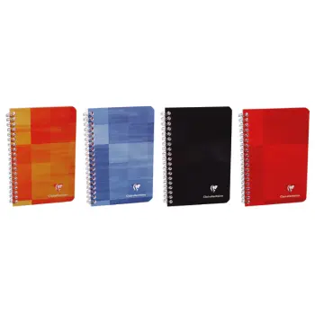 Notitieboek spiraal lijn 95x140mm