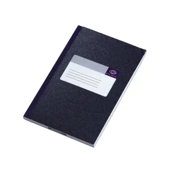 djois atlanta notitieboek 128blz blauw hard