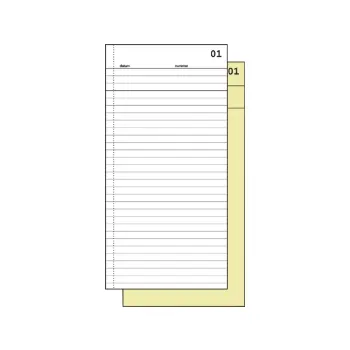 commissieboek sigel expres 210x105mm 50x2vel