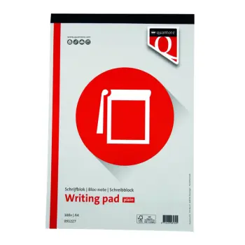Schrijfblok Quantore A4 blanco 100vel 60gr