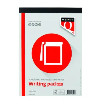 Schrijfblok Quantore A5 blanco 100vel 60 gr