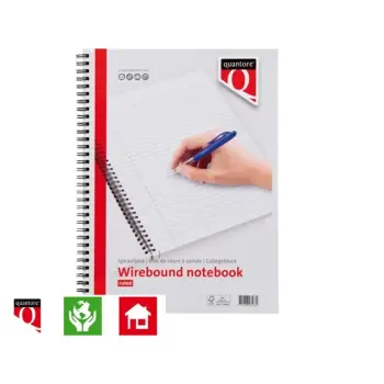 Spiraalblok Quantore A4 lijn spiraal 100vel